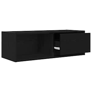 TV skříňka Černý dub 80x31x25,5 cm Dřevěná konstrukce - obrázek 5