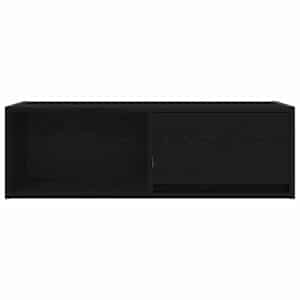 TV skříňka Černý dub 80x31x25,5 cm Dřevěná konstrukce - obrázek 6