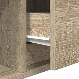 TV skříňka dub sonoma 80x31x25,5 cm kompozitní dřevo - obrázek 12
