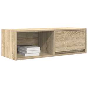 TV skříňka dub sonoma 80x31x25,5 cm kompozitní dřevo - obrázek 4