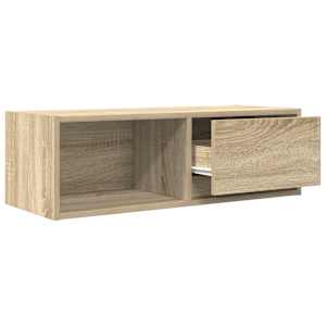 TV skříňka dub sonoma 80x31x25,5 cm kompozitní dřevo - obrázek 5
