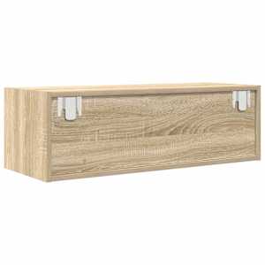 TV skříňka dub sonoma 80x31x25,5 cm kompozitní dřevo - obrázek 8