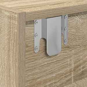 TV skříňka dub sonoma 80x31x25,5 cm kompozitní dřevo - obrázek 11