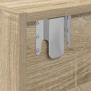 TV skříňky 2 ks Dub Sonoma 80x31x25,5 cm Dřevěné konstrukce - obrázek 12