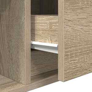 TV skříňky 2 ks Dub Sonoma 80x31x25,5 cm Dřevěné konstrukce - obrázek 13