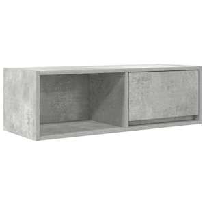 TV skříňka betonově šedá 80x31x25,5 cm kompozitní dřevo - obrázek 2