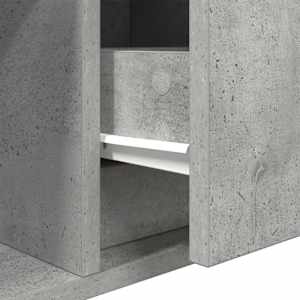 TV skříňka betonově šedá 80x31x25,5 cm kompozitní dřevo - obrázek 12