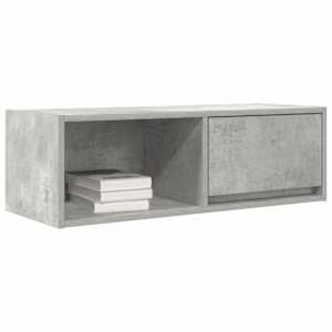 TV skříňka betonově šedá 80x31x25,5 cm kompozitní dřevo - obrázek 4