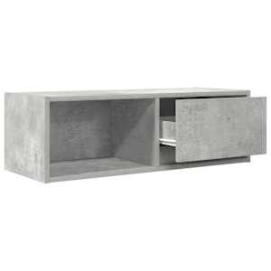 TV skříňka betonově šedá 80x31x25,5 cm kompozitní dřevo - obrázek 5