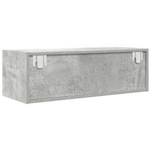 TV skříňka betonově šedá 80x31x25,5 cm kompozitní dřevo - obrázek 8