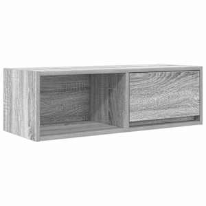 TV skříňka šedá sonoma 80x31x25,5 cm kompozitní dřevo - obrázek 2