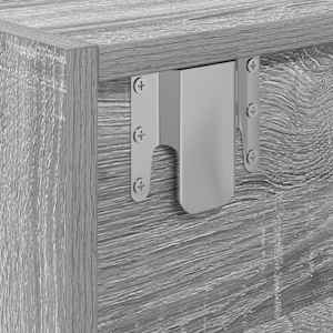 TV skříňka šedá sonoma 80x31x25,5 cm kompozitní dřevo - obrázek 12