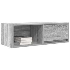 TV skříňka šedá sonoma 80x31x25,5 cm kompozitní dřevo - obrázek 4