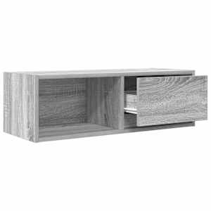 TV skříňka šedá sonoma 80x31x25,5 cm kompozitní dřevo - obrázek 5