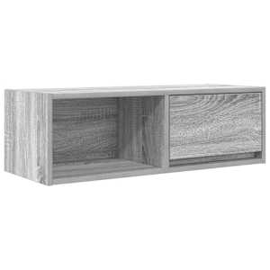 TV skříňka šedá sonoma 80x31x25,5 cm kompozitní dřevo - obrázek 6