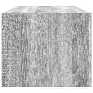 TV skříňka šedá sonoma 80x31x25,5 cm kompozitní dřevo - obrázek 8
