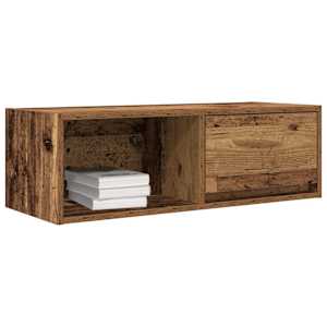 TV skříňky 2 ks Staré dřevo 80x31x25,5 cm Dřevěné konstrukce - obrázek 4
