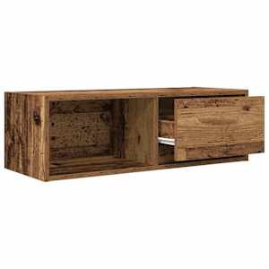 TV skříňky 2 ks Staré dřevo 80x31x25,5 cm Dřevěné konstrukce - obrázek 5