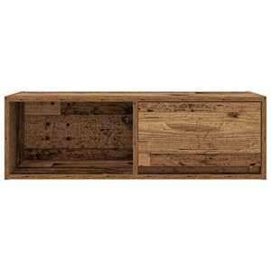 TV skříňky 2 ks Staré dřevo 80x31x25,5 cm Dřevěné konstrukce - obrázek 7