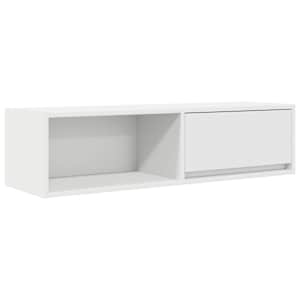 TV skříňka bílá 100x31x25,5 cm kompozitní dřevo - obrázek 2