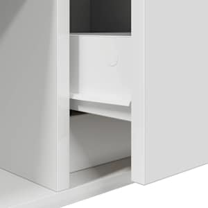 TV skříňka bílá 100x31x25,5 cm kompozitní dřevo - obrázek 12