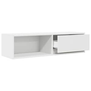 TV skříňka bílá 100x31x25,5 cm kompozitní dřevo - obrázek 5