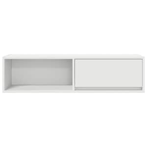 TV skříňka bílá 100x31x25,5 cm kompozitní dřevo - obrázek 6