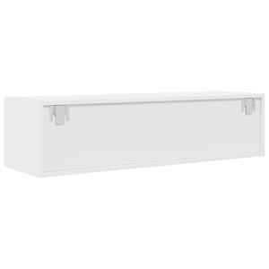 TV skříňka bílá 100x31x25,5 cm kompozitní dřevo - obrázek 8