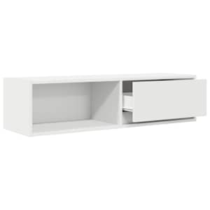 TV skříňky 2 ks Bílá 100x31x25,5 cm Dřevěná konstrukce - obrázek 5