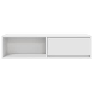 TV skříňky 2 ks Bílá 100x31x25,5 cm Dřevěná konstrukce - obrázek 7