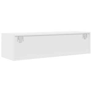TV skříňky 2 ks Bílá 100x31x25,5 cm Dřevěná konstrukce - obrázek 9