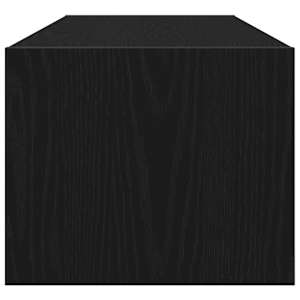 TV skříňka Černý dub 100x31x25,5 cm Dřevěná konstrukce - obrázek 7