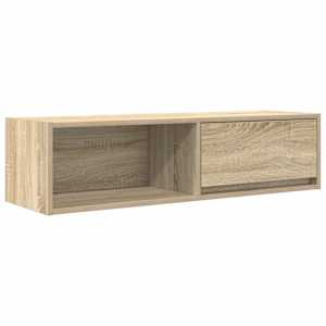 TV skříňka dub sonoma 100x31x25,5 cm kompozitní dřevo - obrázek 2