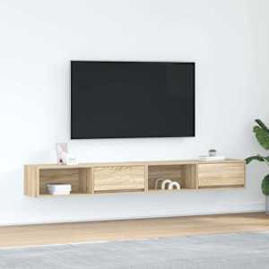 TV omarica 2 kosa sonoma hrast 100x31x25,5 cm inženirski les