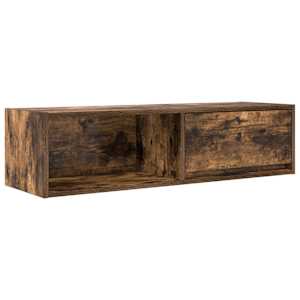 TV skříňka kouřový dub 100x31x25,5 cm kompozitní dřevo - obrázek 2