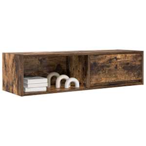 TV skříňka kouřový dub 100x31x25,5 cm kompozitní dřevo - obrázek 4