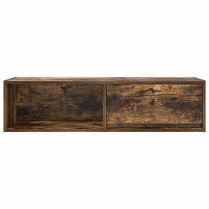 TV skříňky 2 ks kouřový dub 100x31x25,5 cm kompozitní dřevo - obrázek 7