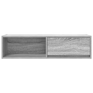 TV skříňka šedá sonoma 100x31x25,5 cm kompozitní dřevo - obrázek 6
