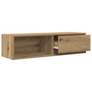 TV skříňky 2 ks Dub Artisan 100x31x25,5 cm Dřevěné konstrukce - obrázek 5