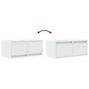 TV skříňka bílá 60x31x25,5 cm kompozitní dřevo - obrázek 9