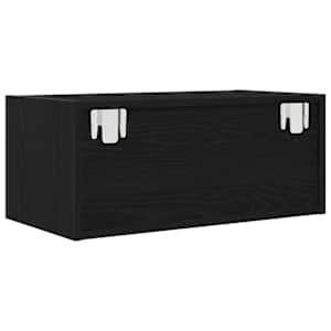TV skříňka Černý dub 60x31x25,5 cm Dřevěná konstrukce - obrázek 8