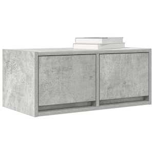TV skříňka betonově šedá 60x31x25,5 cm kompozitní dřevo - obrázek 4