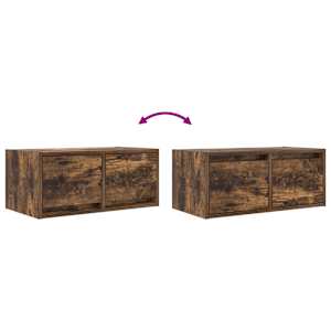 TV skříňka kouřový dub 60x31x25,5 cm kompozitní dřevo - obrázek 9