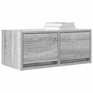 TV skříňka šedá sonoma 60x31x25,5 cm kompozitní dřevo - obrázek 4