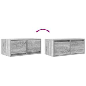TV skříňka šedá sonoma 60x31x25,5 cm kompozitní dřevo - obrázek 10