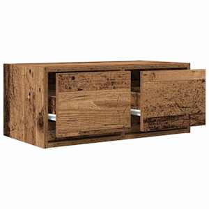 TV skříňka starého dřeva 60x31x25,5 cm kompozitní dřevo - obrázek 5