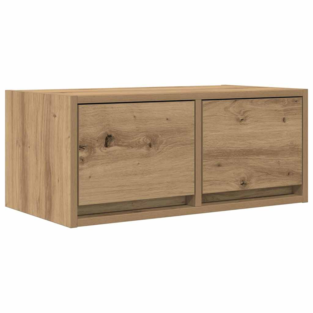 vidaXL TV omarica artisan hrast 60x31x25,5 cm inženirski les