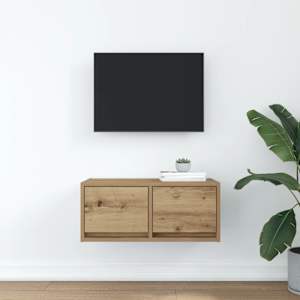 TV skříňka dub artisan 60x31x25,5 cm kompozitní dřevo - obrázek 3
