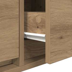TV skříňka dub artisan 60x31x25,5 cm kompozitní dřevo - obrázek 12