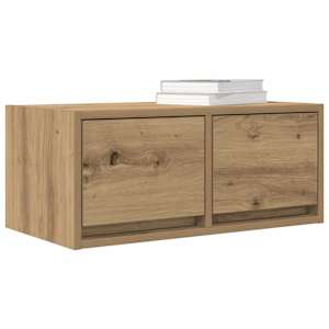 TV skříňka dub artisan 60x31x25,5 cm kompozitní dřevo - obrázek 4